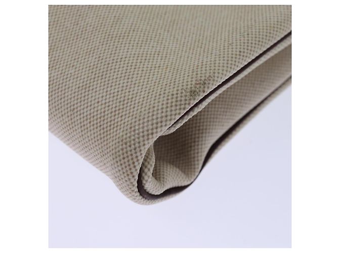 Hermès Copriabito HERMES Canvas Beige Auth yk12410 - vista 17