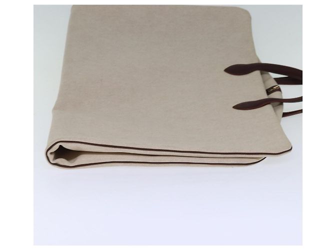 Hermès Copriabito HERMES Canvas Beige Auth yk12410 - vista 4