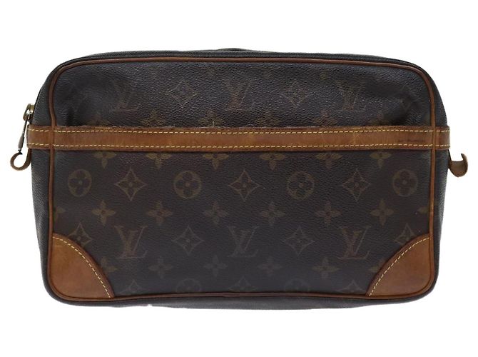 LOUIS VUITTON Monogramma Compiegne 28 Pochette M51845 LV Auth 73763 - vista 13
