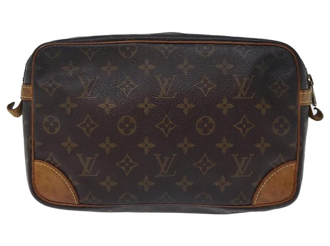LOUIS VUITTON Monogramma Compiegne 28 Pochette M51845 LV Auth 73763 - vista 2