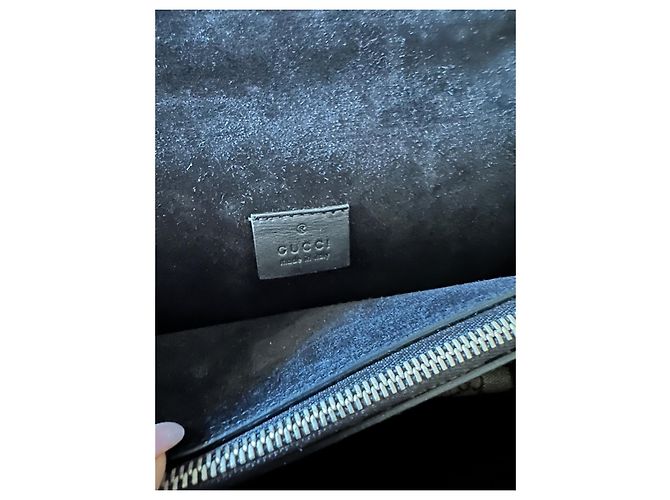 Borsa a mano Gucci Dionysus in scamosciato beige - vista 5