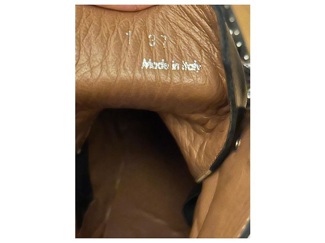Stivali Givenchy con borchie e cinturini multipli Black - view 8