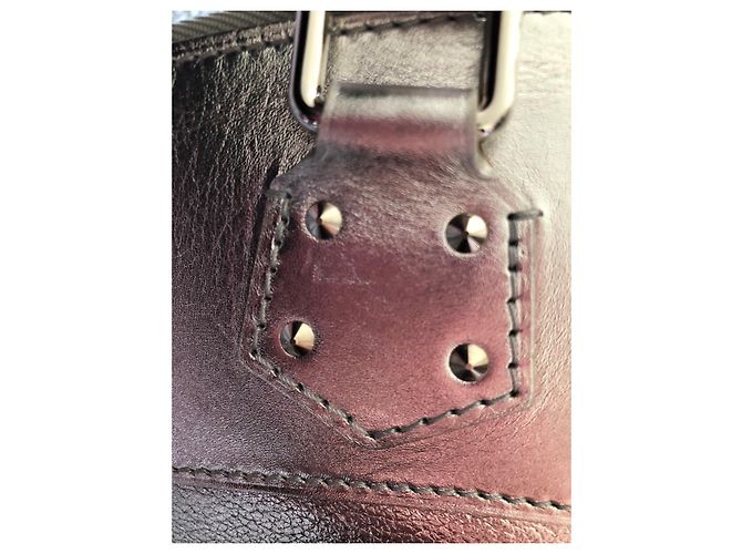 Louis Vuitton Suhali Lockit MM Borsa in pelle argento - vista 12