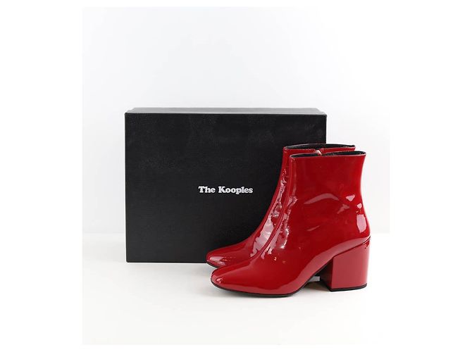 The Kooples Boots en cuir verni - vue 5