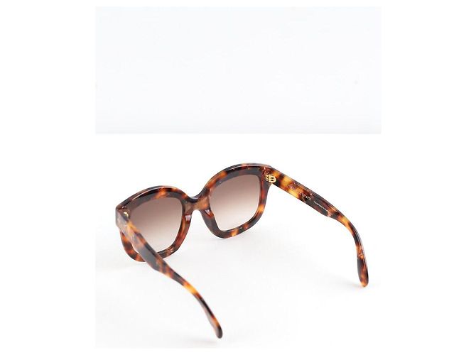 Emmanuelle Khanh Lunettes de soleil marron - vue 3