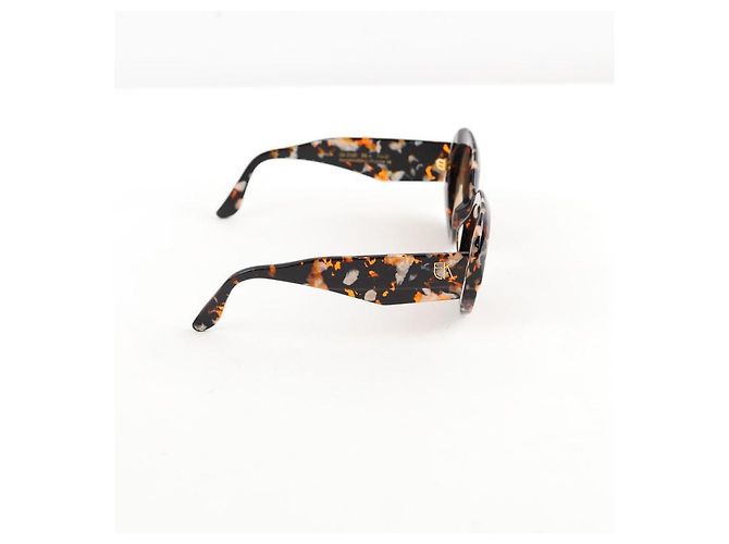 Emmanuelle Khanh Sonnenbrille Schwarz - Ansicht 2