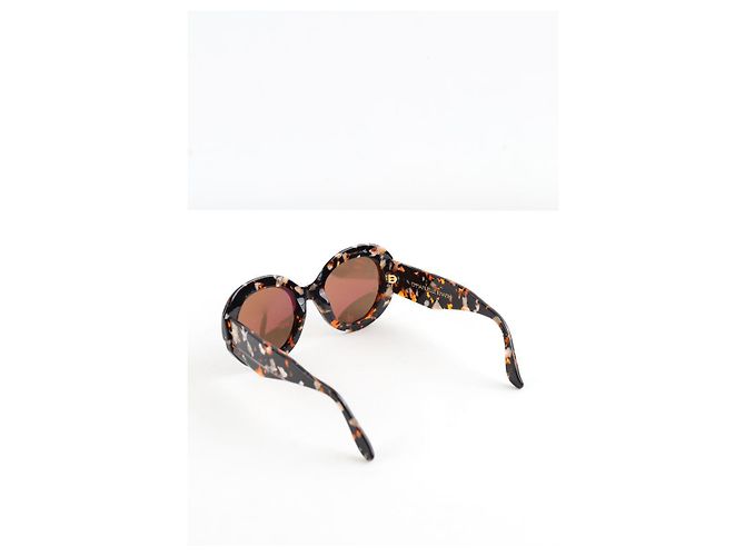 Emmanuelle Khanh Sonnenbrille Schwarz - Ansicht 3