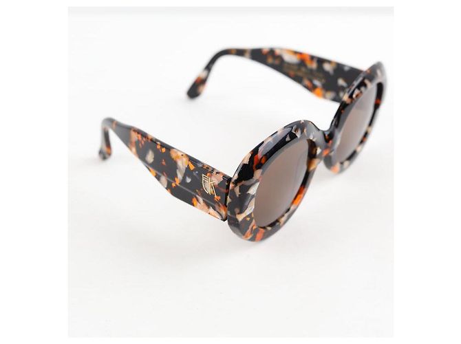 Emmanuelle Khanh Sonnenbrille Schwarz - Ansicht 4