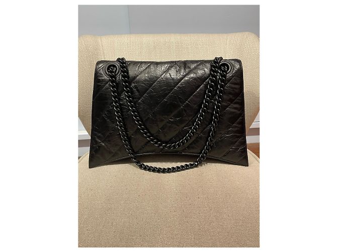 Borse BALENCIAGA T. Pelle Nero - vista 4