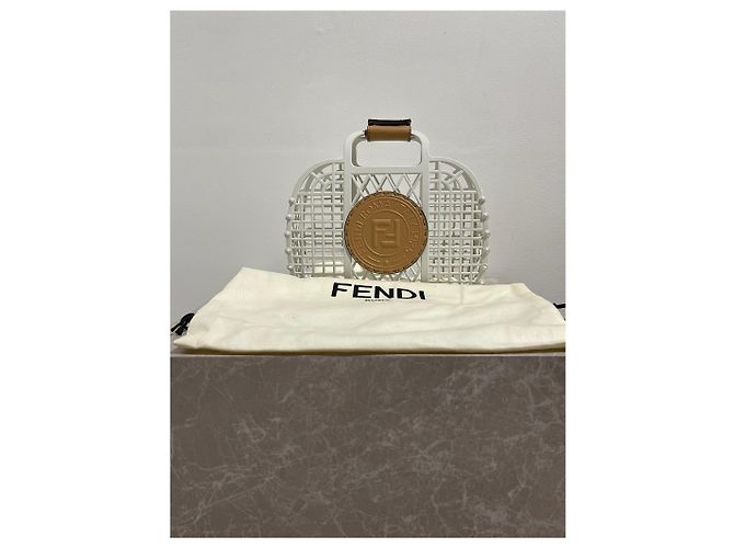 Borse FENDI T. Plastica Bianco - vista 6