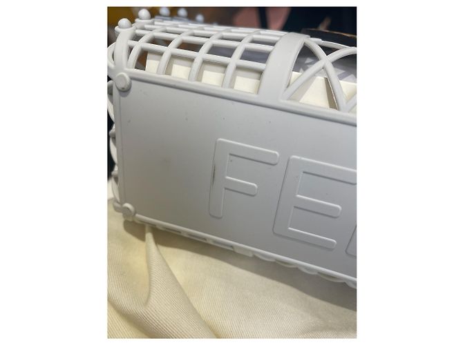 Borse FENDI T. Plastica Bianco - vista 7