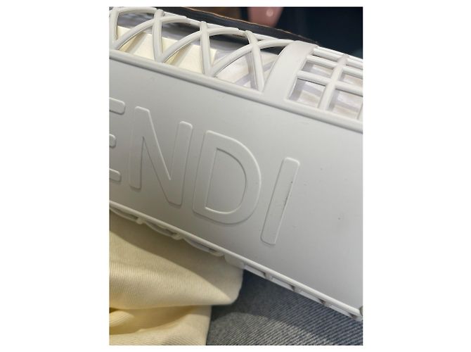 Borse FENDI T. Plastica Bianco - vista 8