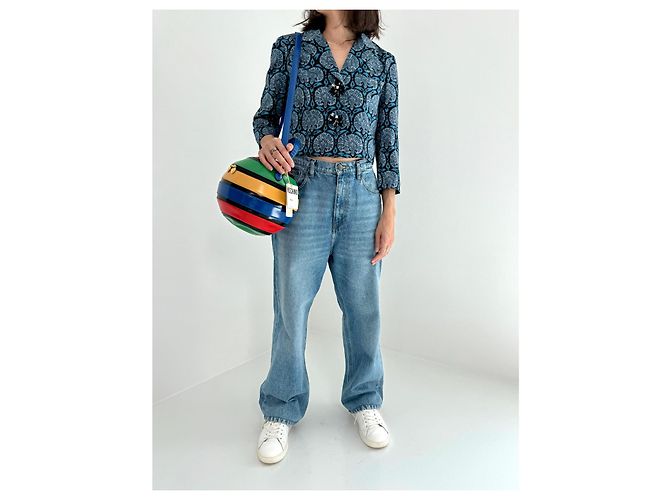 Borsa a forma di palla da spiaggia Moschino ULTRA RARA del 1998 Multicolore - vista 10