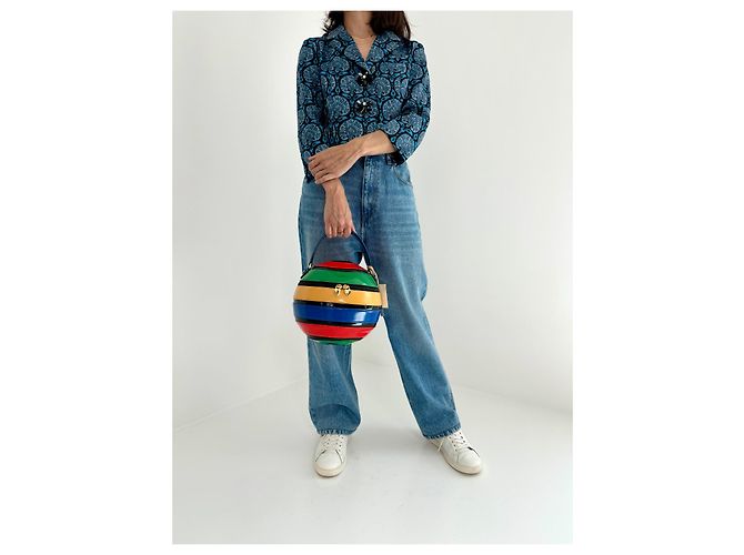 Borsa a forma di palla da spiaggia Moschino ULTRA RARA del 1998 Multicolore - vista 14