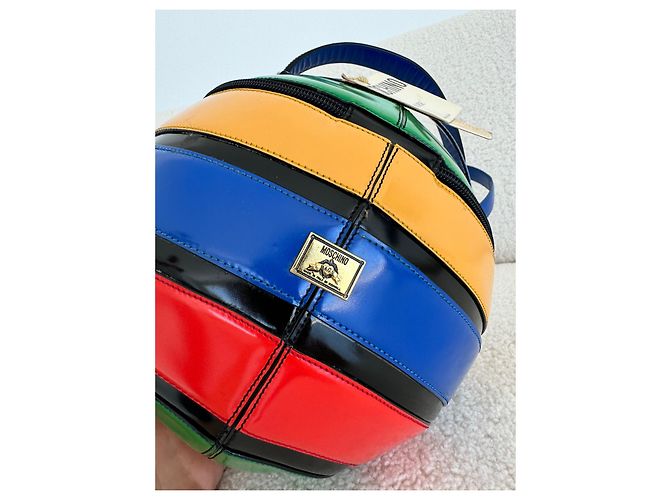 Borsa a forma di palla da spiaggia Moschino ULTRA RARA del 1998 Multicolore - vista 8