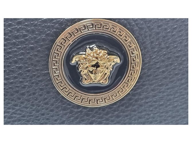 Borsa a marsupio Versace in pelle nera La Medusa Nero - vista 2
