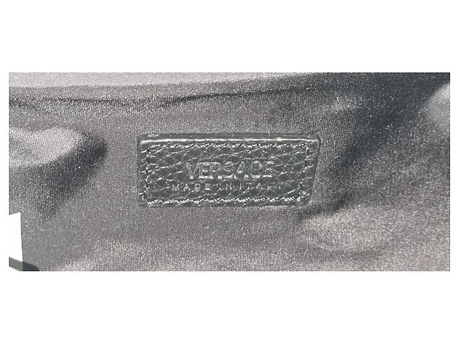 Borsa a marsupio Versace in pelle nera La Medusa Nero - vista 7