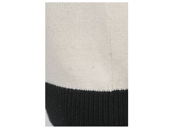 Timeless Chanel Coco Mark Strickweste aus schwarzem Kaschmir - Ansicht 14