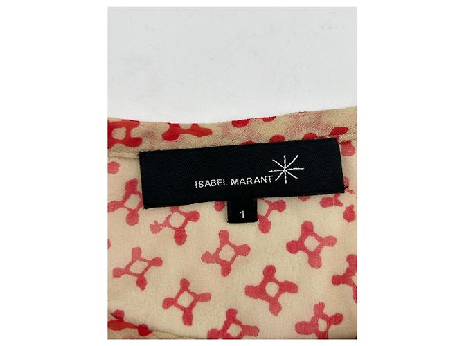 Isabel Marant tops T.0-5 1 Seda Beige - vista 5