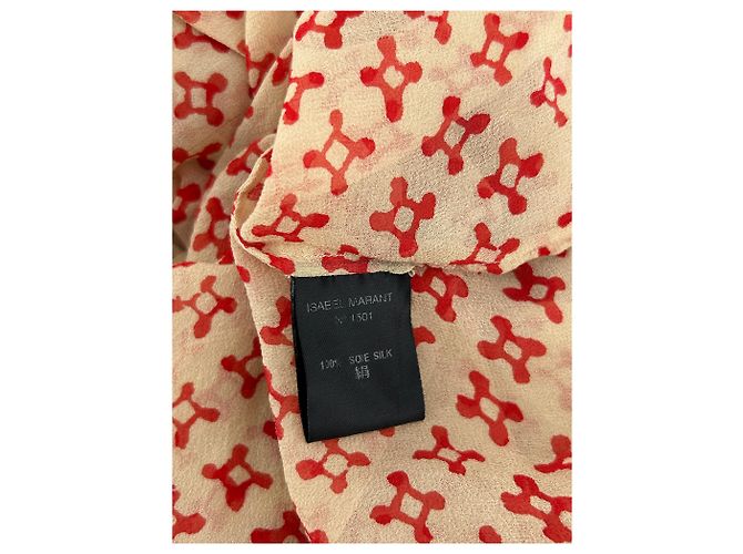Isabel Marant tops T.0-5 1 Seda Beige - vista 6