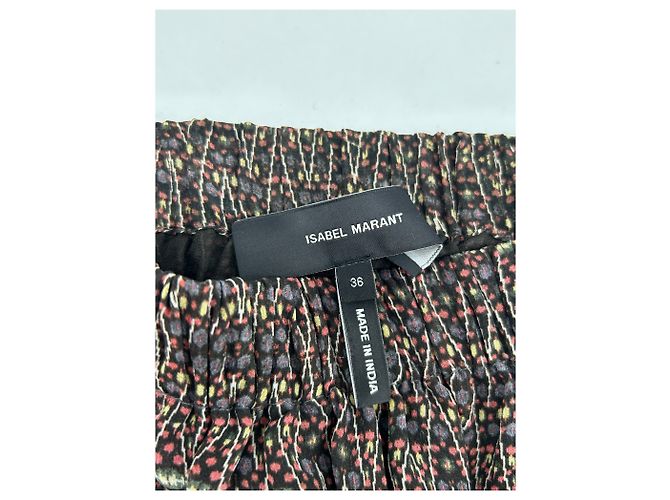 Faldas Isabel Marant T.FR 36 Seda Negro - vista 5