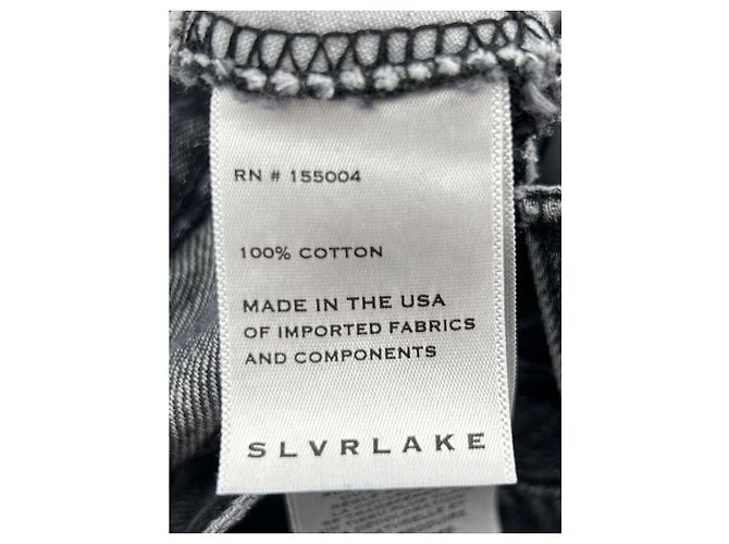 Autre Marque Faldas SLVRLAKE T.US 26 Algodón Gris - vista 4