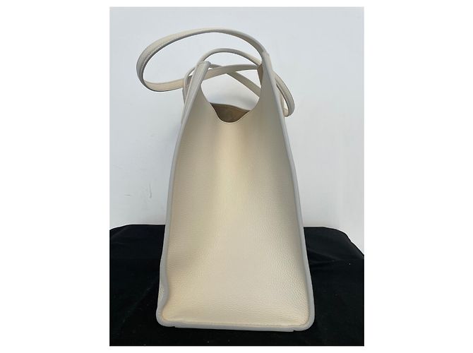 Saco tote Zadig & Voltaire LE BORDERLINE em couro cru Fora de branco - vista 6