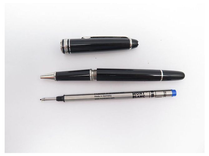 MONTBLANC MEISTERSTUCK PLATINHARZSTIFT 132445 ROLLERBALL-KUGELSCHREIBER Schwarz - Ansicht 10