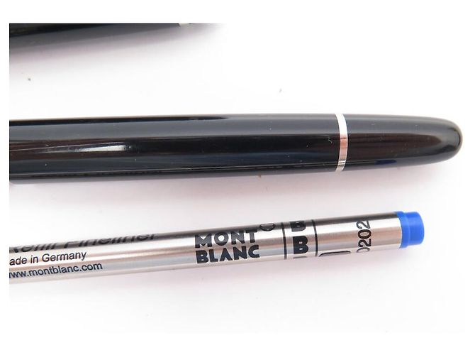 MONTBLANC MEISTERSTUCK PLATINHARZSTIFT 132445 ROLLERBALL-KUGELSCHREIBER Schwarz - Ansicht 11