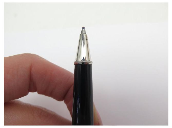 MONTBLANC MEISTERSTUCK PLATINHARZSTIFT 132445 ROLLERBALL-KUGELSCHREIBER Schwarz - Ansicht 2