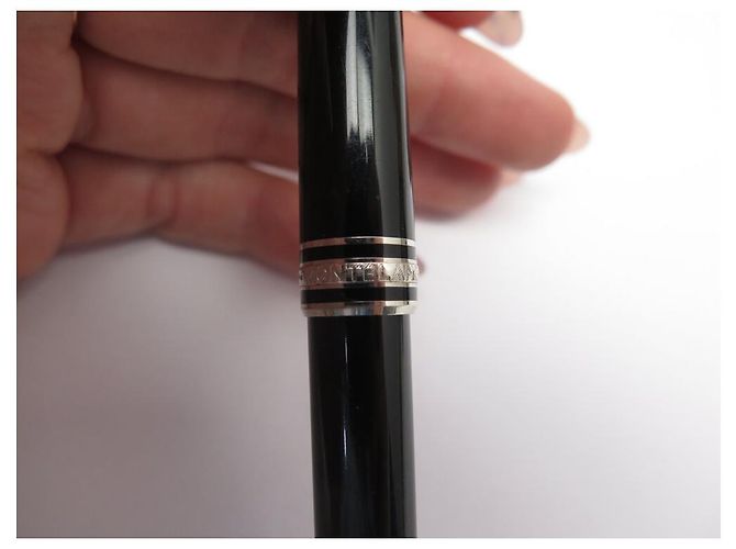 MONTBLANC MEISTERSTUCK PLATINHARZSTIFT 132445 ROLLERBALL-KUGELSCHREIBER Schwarz - Ansicht 6