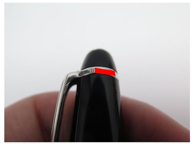 MONTBLANC MEISTERSTUCK PLATINHARZSTIFT 132445 ROLLERBALL-KUGELSCHREIBER Schwarz - Ansicht 8