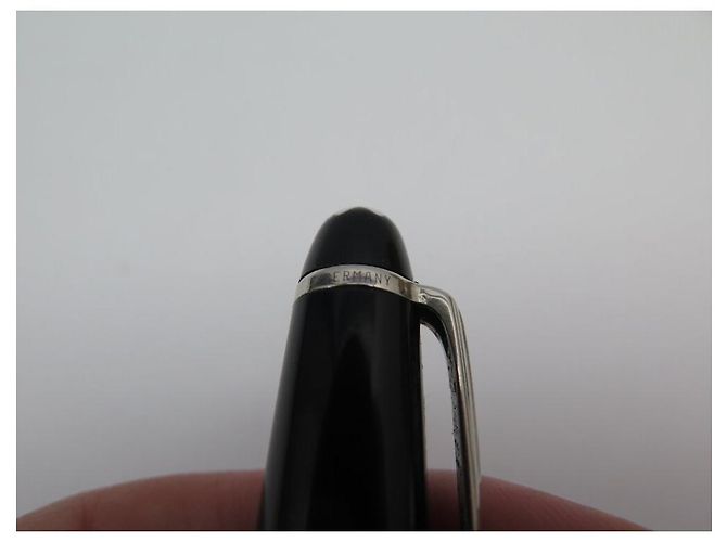 MONTBLANC MEISTERSTUCK PLATINHARZSTIFT 132445 ROLLERBALL-KUGELSCHREIBER Schwarz - Ansicht 9