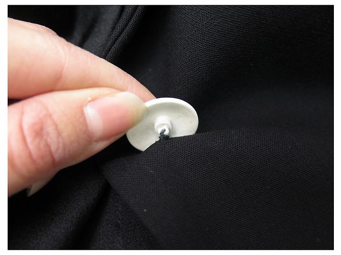 NEUE CHANEL LANGE JACKE P31042 GRÖSSE 34 S AUS SCHWARZER WOLLJACKE - Ansicht 14