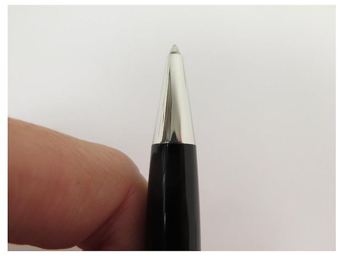 MONTBLANC PENNA A SFERA MEISTERSTUCK CLASSIC PLATINO 132446 PENNA A SFERA Nero - vista 3