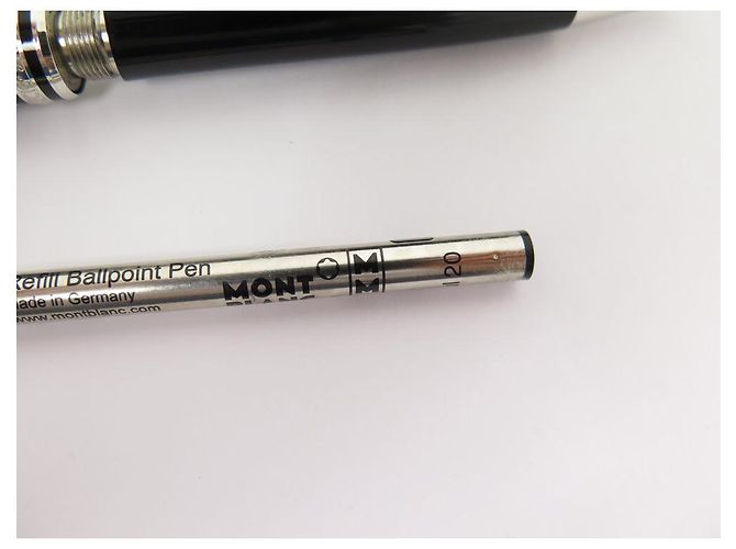 MONTBLANC PENNA A SFERA MEISTERSTUCK CLASSIC PLATINO 132446 PENNA A SFERA Nero - vista 9