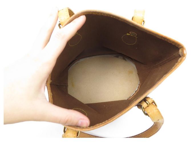 LOUIS VUITTON BUCKET PM HANDBAG M42238 MONOGRAM TOTE LV CANVAS HANDBAG Brown - view 8