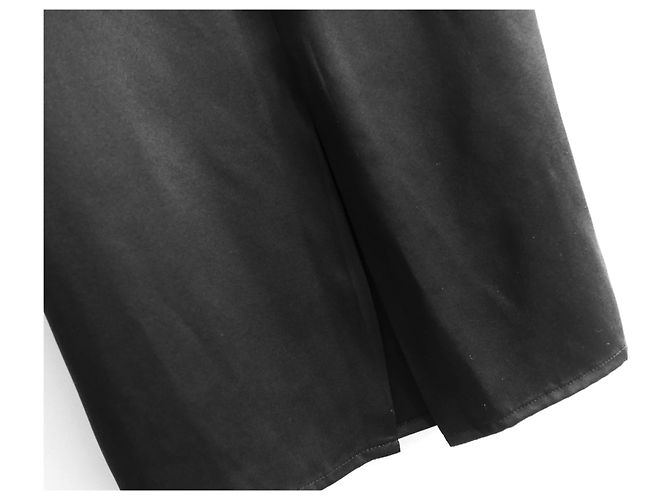 Autre Marque Das schwarze Seidenmaxikleid der Kollektion - Ansicht 4