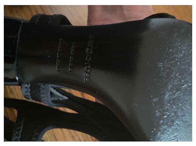 Zapatos Slingback Sergio Rossi Negros - vista 5