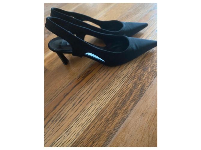 Zapatos Slingback Sergio Rossi Negros - vista 7