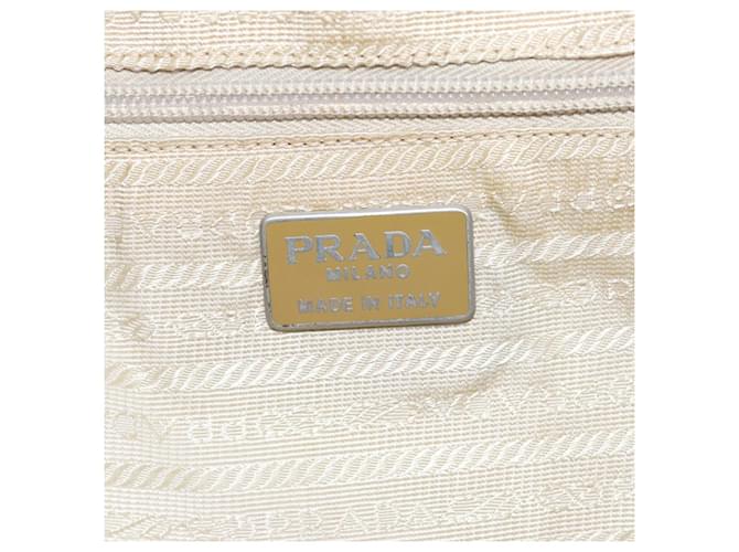 PRADA Rucksack Nylon Beige Auth 73873 - Ansicht 18