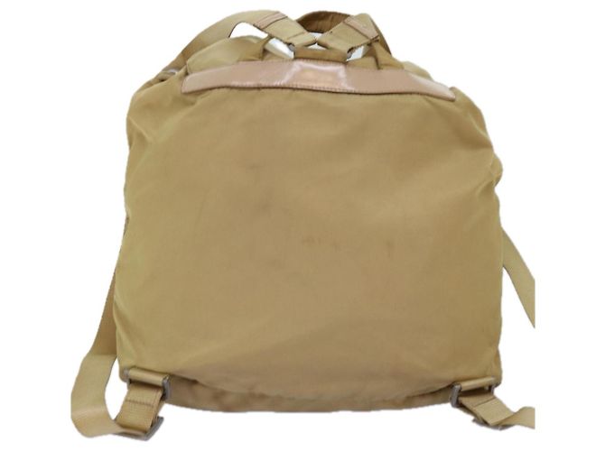 PRADA Rucksack Nylon Beige Auth 73873 - Ansicht 2