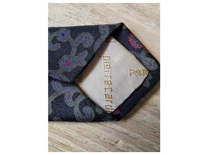Floral pattern tie by Pierre Cardin Paris. Multiple colors - view 8