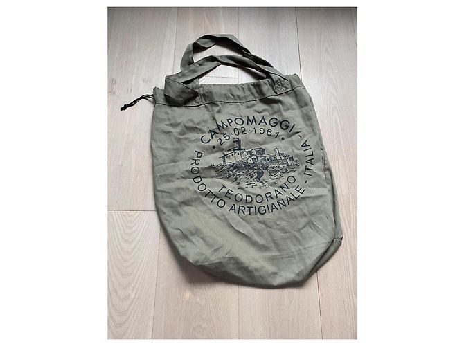 Borsa monospalla Campomaggi in pelle color cognac. - vista 13
