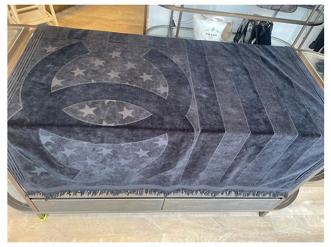 Chanel Asciugamano da bagno Nero - vista 8