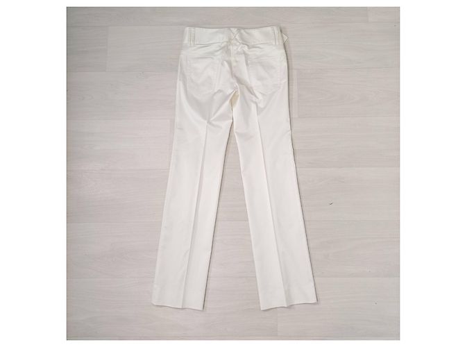 Pantalones blancos de mujer Dolce & Gabbana y2k - vista 2