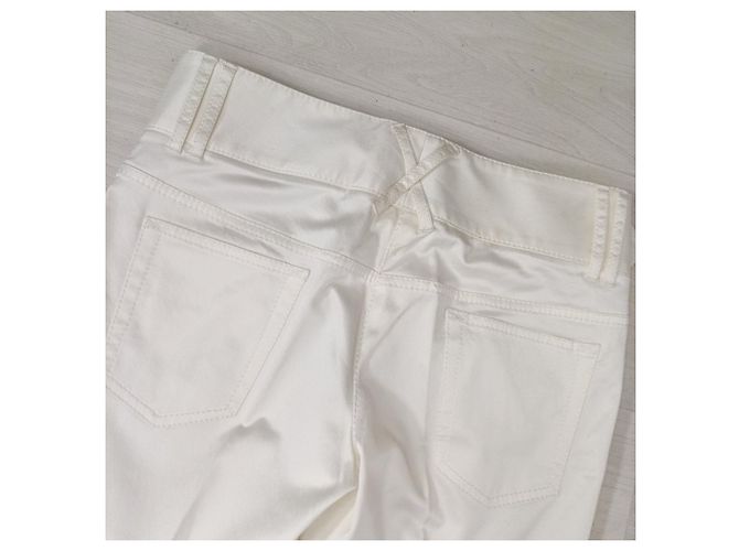 Pantalones blancos de mujer Dolce & Gabbana y2k - vista 6