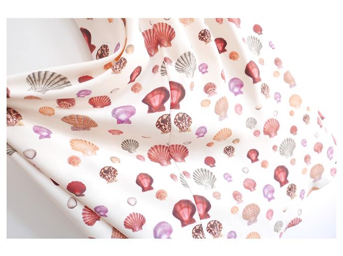 L'Agence Das Sachi Shell Print Maxikleid der Agentur. Roh - Ansicht 5