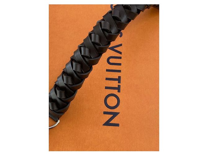 Manico Louis Vuitton nero - vista 5