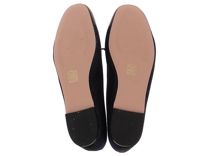 Bailarinas J.Crew T.US 9 Tela Azul - vista 6